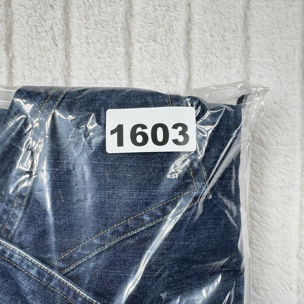 J Crew Denim Pearl Snap Shirt Men's XS Authentic Workwear Western SawTooth RARE - Picture 15 of 15